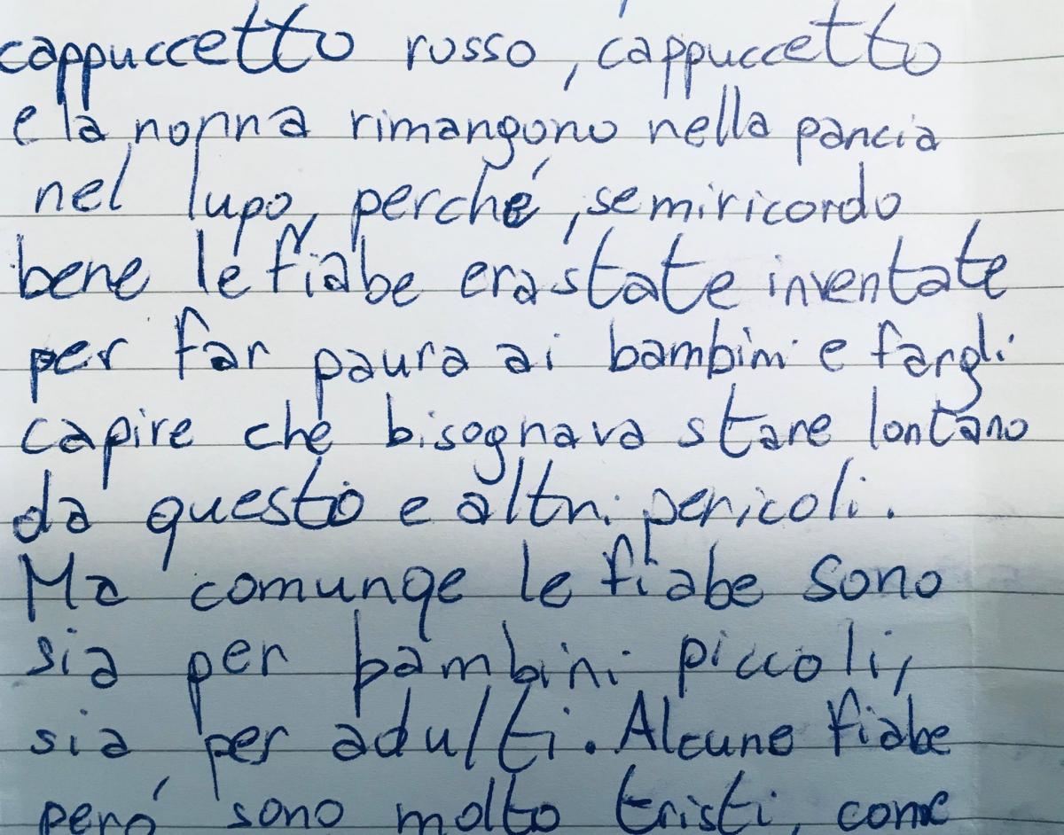 Favole Inventate Da Ragazzi Di Prima Media